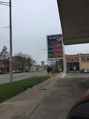 PRICE OF GAS IS DEPENDENT UPON PURCHASE OF A CAR WASH