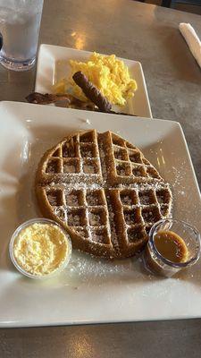 Pumpkin Waffle!