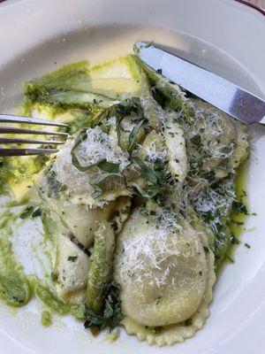 Mushroom Ravioli