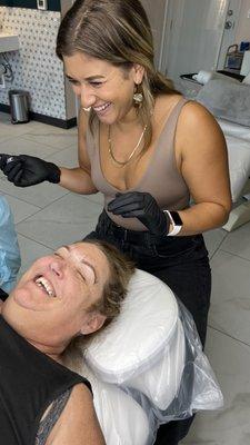 Happy clients make for a happy artist!