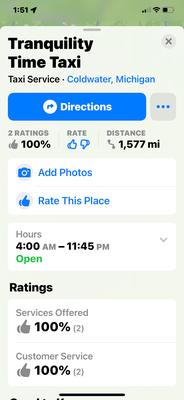 Coldwater Cab Company