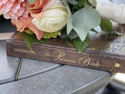 A little view of bridesmaids flowers