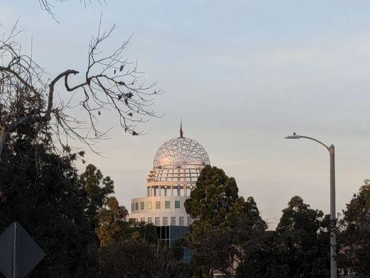 Dome of the building. I took this photo from Heritage Park