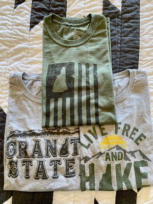 Three shirts purchased