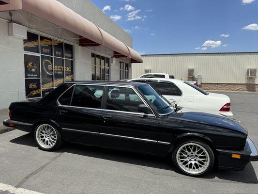 45% sides and rear 80% windshield