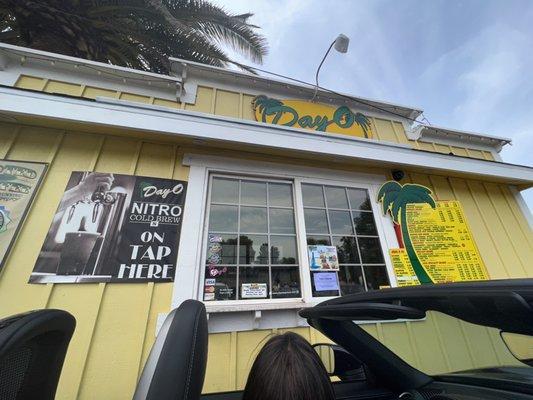 Drive through ordering.