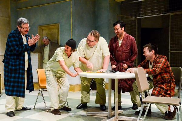 Cardinal Stage's "One Flew Over the Cuckoo's Nest" ran from February 12-28, 2016. Photo by Blueline Media.