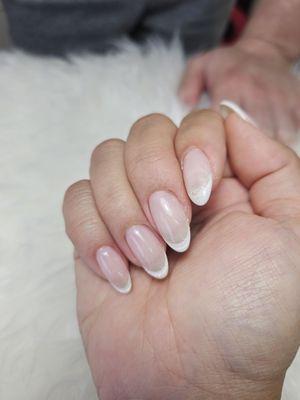 Got this new style called cat eye!! It shimmers when you move your nails. I tried doing a video but can't on yelp. 5 STARS everytime!!