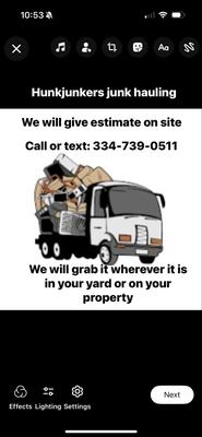 Hunkjunkers Junk Hauling