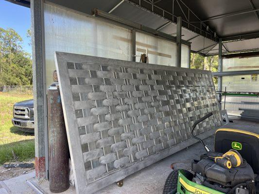 Portón de aluminio para la seguridad de su casa