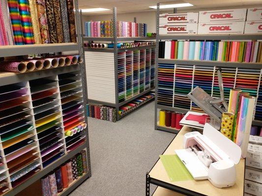 Huge selection of craft vinyl, over 1000 colors!