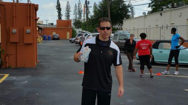 Marc Scanlan owner and head trainer at strength and balance Fitness.