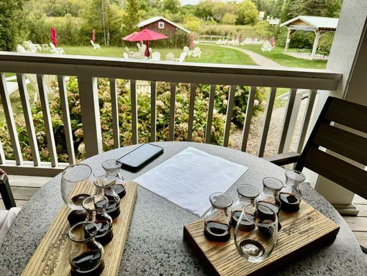 Porch and outdoor seating