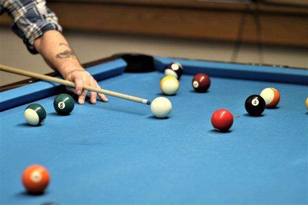 Come join us for a game of pool in the Glacier Peak Billiards room at the Carl Gipson Senior Center!