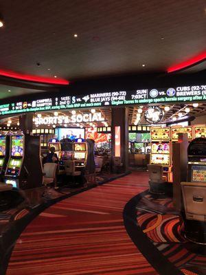 Entrance from the casino floor. The only way to gain entry. There is also a takeout window, should you want to take food to your room here.