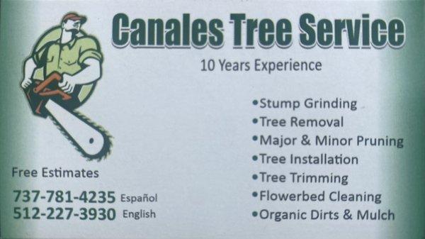 Canales Tree Service