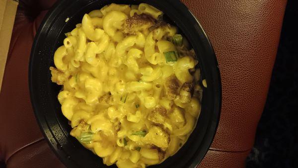 The Buffalo mac and cheese. Again, good, portion size, and the only thing I would actually get again.