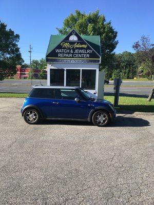 Convenient service at our drive through.