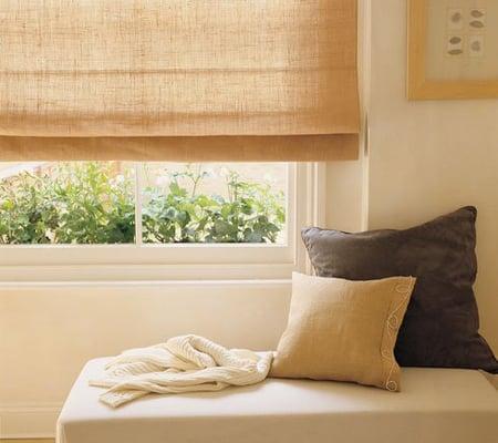 Natural Roman Shades