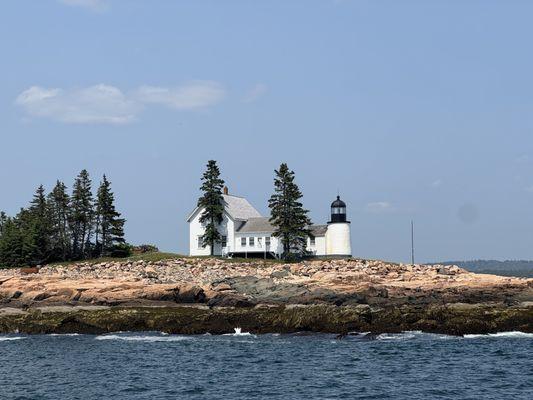 One of the lighthouses