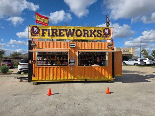 Texas Style Fireworks