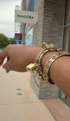 Pandora sign + my charm bracelet