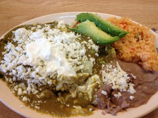 Enchiladas de Mole