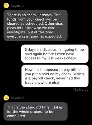 Customer support was absolutely useless... just kept repeating that there's nothing they can do to help...