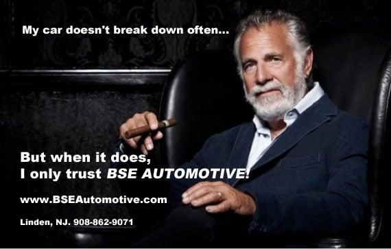 Honest, Quality Auto Repair, Linden NJ
www.BSEAutomotive.com
Conveniently located across from the Linden Train Station!