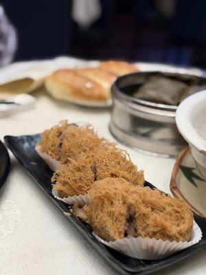 Deep fried taro dumpling