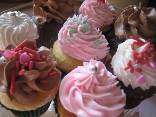 Valentine Mini Cupcakes