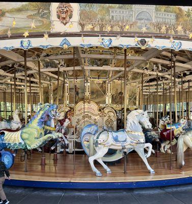 Vintage carousel!
