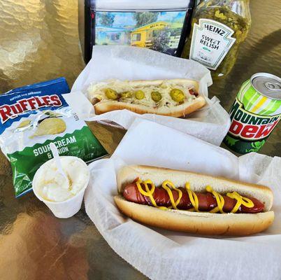 Mikeys Real Italian Ice & Dirty Water Dogs