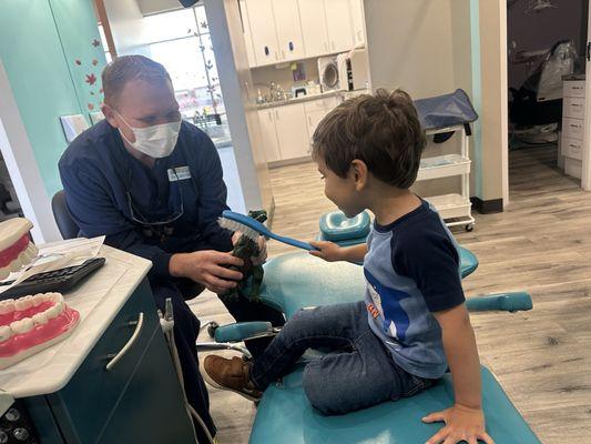 Dentist interaction