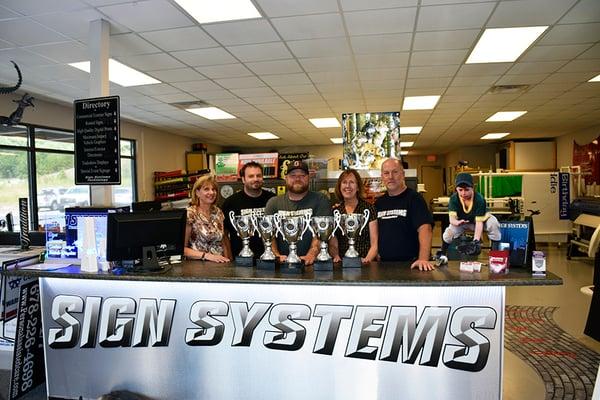 "Award-Winning" staff