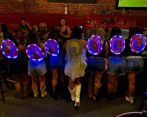 The bachelorettes lit up every venue they visited!