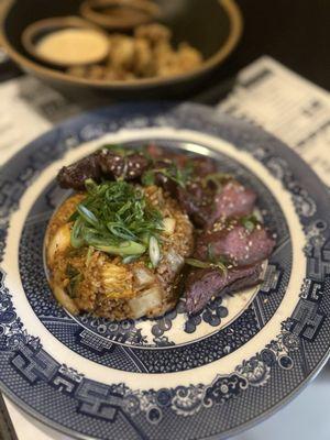 Wagyu Steak with Fried Rice. 10/10