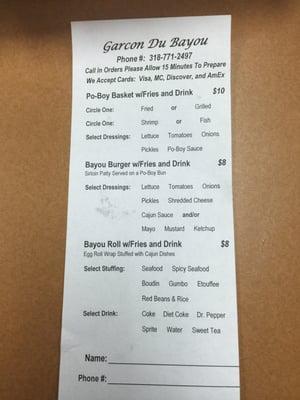 Garcon Du Bayou
