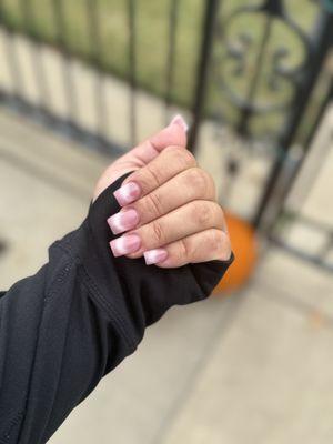 Full acrylic set halo polish extra charger for halo polish btw