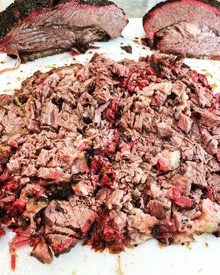 Freshly chopped USDA Prime Brisket delivered straight to your doorstep, USA and Canada!!