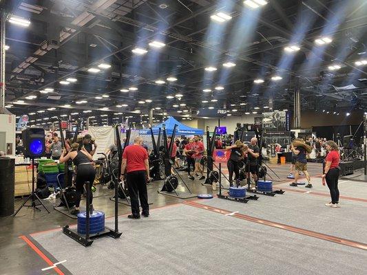Saturday, 4 March 2023 -- CROSSFIT competition at the Arnold Sports Festival in Columbus, Ohio.