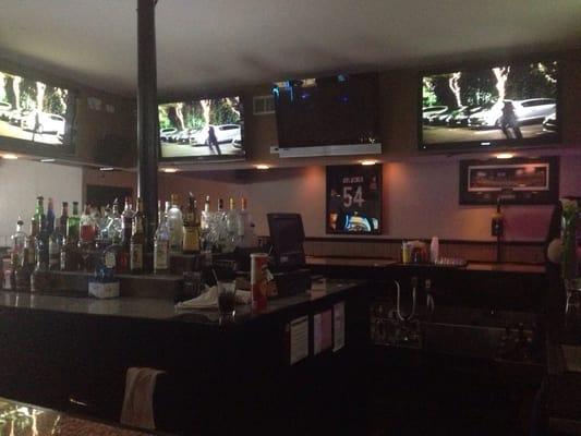 A shot of the bar