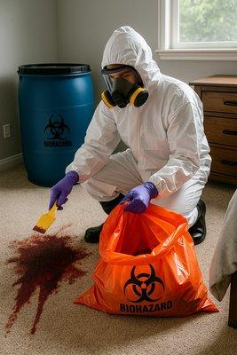 blood cleanup la with bioclean socal