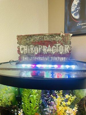 Thank you for all you do for me. I feel better every time I see you!