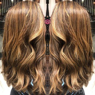 Low Maintenance Sunkissed Balayage Hair Painting
