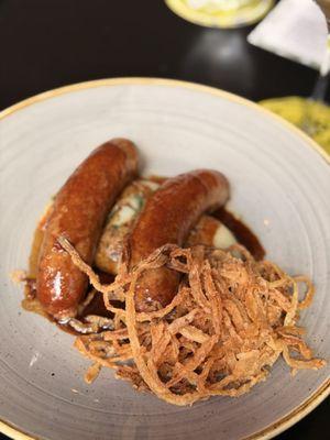 Bangers and Mash - yum!