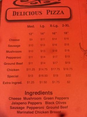 Elliots Augusta Pizza & Grill