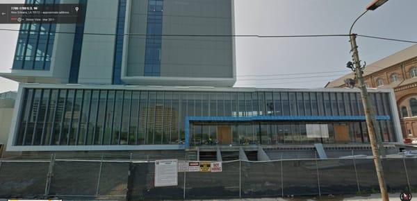 google street view when the building was still under construction.