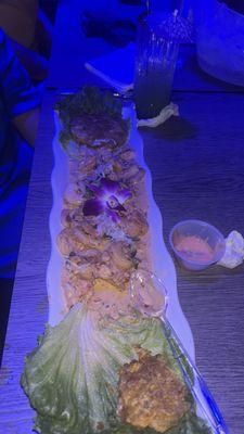 Encocado de camarones