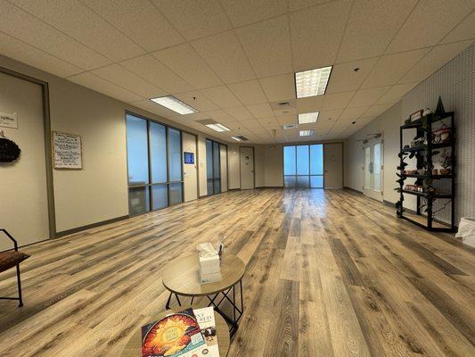 Waiting area (for all businesses in Luxe Lounge)